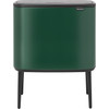 Brabantia Bo Touch Bin 11 + 23 Liter Pine Green