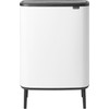 Brabantia Bo Touch Bin Hi Abfalleimer 2 x 30 Liter White