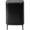 Brabantia Bo Touch Bin Hi Abfalleimer 2 x 30 Liter Matt Black