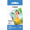 Canon Papier Photo ZINK (20 Feuilles)