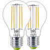 Philips LED Filament Light - 2.3W - E27 - Warm White Light 2-pack