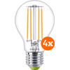 Philips LED Filament Light - 2.3W - E27 - Warm White Light 4-pack