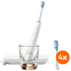 Philips Sonicare DiamondClean 9000 HX9911/94 + Brush Attachments (4 units)