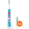 Philips Sonicare for Kids Connected HX6322/04 + opzetborstels vanaf 3 jaar (4 stuks)