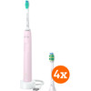 Philips Sonicare 3100 Series HX3671/11 + InterCare Brush Attachments (4 units)