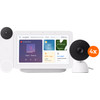 Google Nest Cam Indoor Wired 4-pack + Nest Deurbel + Nest Hub 2