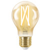 2x WiZ Smart Filament Light Standard Gold - Warm to Cool White Light - E27