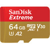 SanDisk MicroSDXC Extreme 64 Go 170 Mo/s + Adaptateur SD