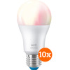 WiZ Smart Light 10-pack - Colored and White Light - E27