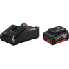 Bosch Professional Batterie 18 V 4,0 Ah GBA + Chargeur Rapide