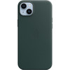 Apple iPhone 14 Plus Back Cover met MagSafe Leer Bosgroen