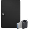 Seagate Expansion Portable 1TB + Samsung Fit Plus USB 128GB