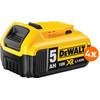 DeWalt DCB184-XJ 18V 5,0 Ah Accu 4-pack