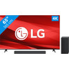 LG 65UQ80006LB (2022) + Soundbar