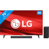 LG 70UQ81006LB (2022) + Soundbar