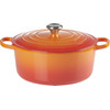 Le Creuset Signature Runder Bräter 28 cm Ofenrot