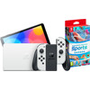 Nintendo Switch OLED White + Nintendo Switch Sports