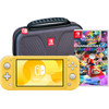 Nintendo Switch Lite Yellow + Mario Kart 8 Deluxe + Bigben Travel Case