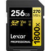 Lexar Professional 1800x GOLD 256GB SDXC 170mb/s