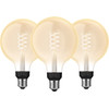 Philips Hue Filament Light White Globe XL E27 - 2023 - 3-pack