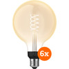 Philips Hue Filament Light White Globe XL E27 - 2023 - 6-pack