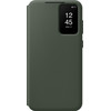 Samsung Galaxy S23 Plus Clear View Book Case Green