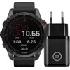 Garmin Fenix 7X Solar Black 51mm + BlueBuilt Charger