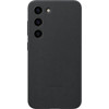 Samsung Galaxy S23 Back Cover Cuir Noir