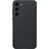 Samsung Galaxy S23 Plus Back Cover Leather Black