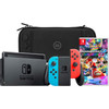 Nintendo Switch Rood/Blauw + Mario Kart 8 Deluxe + BlueBuilt Beschermhoes