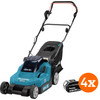 Makita DLM382CM2 incl. 5.0Ah Battery (4x)