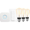 Philips Hue Filament White Ambiance Edison 3-Pack Starter Pack