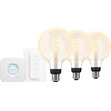 Philips Hue Filament White Ambiance Globe XL 3-Pack Starter Pack