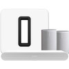 Sonos Ray White + 2x Era 100 White + Sub G3 White