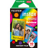 Fujifilm Instax Colorfilm Mini Rainbow (10 Pièces)