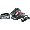 Bosch POWER FOR ALL 18 V 2,5 Ah (2x) + chargeur