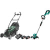 Bosch EasyRotak 36-550 + Bosch AdvancedGrassCut 36 LI incl. 4,0 Ah Accu (2x)