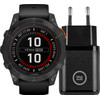 Garmin Fenix 7 Pro Solar Black 47mm + BlueBuilt Charger 30W