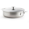 KitchenAid Stainless Steel Hapjespan met deksel 28 cm