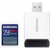 Samsung PRO Ultimate 256 GB (2023) SDXC + USB lezer