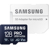 Samsung PRO Ultimate 128 Go (2023) microSDXC + Adaptateur SD