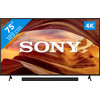 Sony KD-75X75WL (2023) + Soundbar