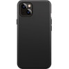 XQISIT Silicone Case Apple iPhone 15 Plus Back Cover Black