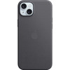 Apple iPhone 15 Plus FineWoven Back Cover with MagSafe Black