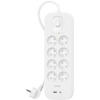 Belkin Surge Protection 7 Outlet 2m USB-C White