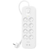 Belkin Surge Protection 8 Outlet 2m Dual USB-C 30W PD White