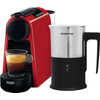 Magimix Nespresso Essenza Mini Rood + Melkopschuimer