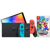 Nintendo Switch OLED Red/Blue + Super Mario Bros. Wonder