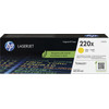 HP 220X LaserJet Toner Jaune (Grande Capacité)