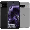 Google Pixel 8 128GB Black 5G + BlueBuilt Back Cover Transparent